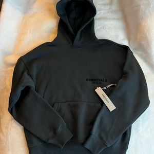 Essential Black Hoodie XXS